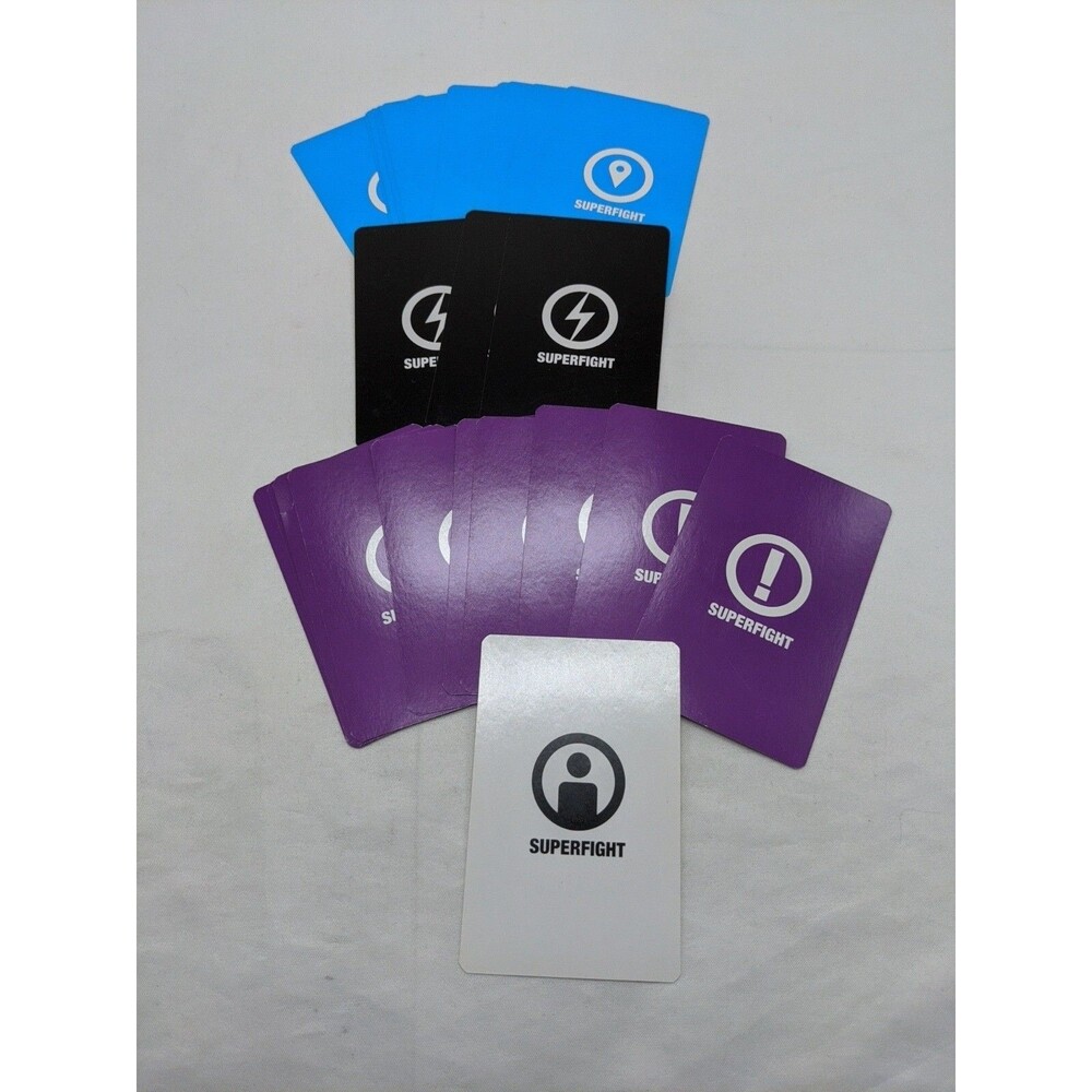Lot Of (24) Superfight Party Game Cards